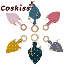 Coskiss 7pcs Baby Toys Baby Bibs Waterproof Leaf Shape Baby Eating Accessory Bpa Free Silicone Teethers Baby Teether Stuff 2024 - buy cheap