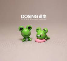 Cartoon Cute Frog Big Eyes Frog Animal Model Landscape Accessories Decoration Figurine Action Figures Scene Material Kids Toys 2024 - compre barato
