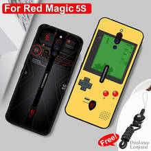 Case For ZTE Nubia Red Magic 5S All Protection Retro Camera Gamepad Pattern Soft back Cover cases For Nubia RedMagic 5S Case 2024 - buy cheap