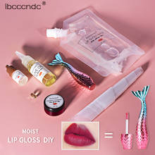 100ML DIY Clear Lip Gloss Base Oil Set Non-Stick Moisturizing Lipstick Material Gel Pigment Powder Olive Oil Handmade Makeup Kit 2024 - buy cheap