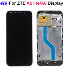Pantalla LCD con marco para ZTE Blade A6 A6 lite, montaje de digitalizador con pantalla táctil para ZTE Blade A6 A0620 A0621 A0622 2024 - compra barato