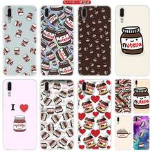 Phone Case For Huawei P50 P40 P10 P20 P30 Lite Pro P Smart Z 2019 2020 Cover Kawaii nutella 2024 - buy cheap