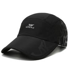 Gorra de béisbol con protección solar UPF 50 +, gorro de béisbol de secado rápido, transpirable, fino, deportivo, Para correr, para verano 2024 - compra barato