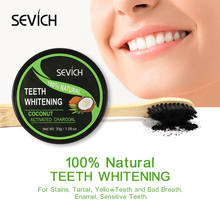 Sevich 30g Teeth Whitening Powder Smoke Coffee Tea Stain Remove Bamboo Activated Charcoal Powder Oral Hygiene Dental Tooth Care 2024 - buy cheap