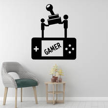 Artistic Gamer Pvc Wall Decals Home Decor Nursery Kids Room Wall Decor Decoration Accessories Murals adesivo de parede 2024 - buy cheap