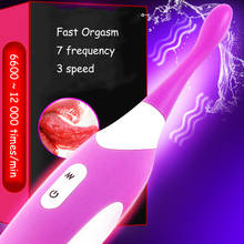 Powerful Vibrating Clitoris Vibrators Ultrasonic High Frequency Clit Vibrator for Women Scream Orgasm Intimate Toys for Adults 2024 - buy cheap