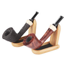 Tobacco Smoking Pipe Briar Herb Grinder 13cm Classic Briar Straight Wood Pipe For Smoking Accessories 2024 - buy cheap