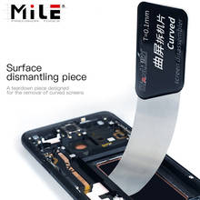 MILE Ultra Thin Flexible Spring Steel Pry Spudger Disassemble Card for Samsung iPhone Curved Screen Opening Repair Tool 2024 - buy cheap