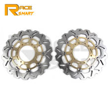 Discos de freno delantero CNC para motocicleta, Rotor de disco de freno para SUZUKI GSXR 1000, 2009-2016, GSXR1000, GSX1000R, 2010, 2011, 2012, 2013, 2014, 2015 2024 - compra barato