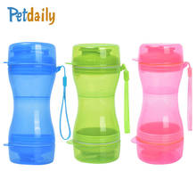 Portable pet dog water bottle for small large dogs - outdoor pet travel cat dog drinking bottle/cup and food Storage Container 2024 - buy cheap