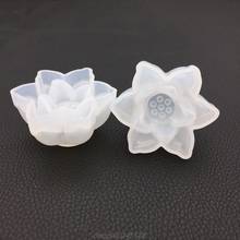 3D Large Lotus Flower Jewelry Making Epoxy Resin Molds Resin Casting Craft Tools M17 21 Dropshipping 2024 - buy cheap