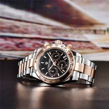 PAGANI DESIGN Watch Men Sport Quartz Watch Top Brand Luxury Full Steel Waterproof Wrist Watch Relogio Masculino Zegarek Meski 2024 - buy cheap