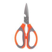 Multifunctional Kitchen Scissors With Rubber And Plastic Handle Strong Chicken Bone Scissors Food Roast Stainless Steel Scissors 2024 - buy cheap