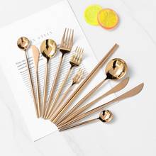 Kitchen Tableware Stainless Steel Cutlery Dinner Set Fork Spoons Knives Cutlery Dinner Set Dinnerware Sets Tools Appliance 2024 - buy cheap