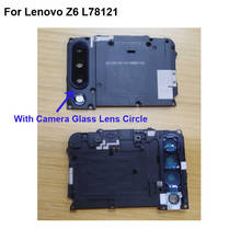 For Lenovo Z6 L78121 Tested Good Back Frame shell case cover on the Motherboard With Camera Glass Lens Circle Z 6 L 78121 2024 - buy cheap