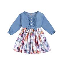 2021 Summer Baby Dress Beautiful Fashion Girls Infant Princess Dresses A-Line Cotton Children Soft Clothes Kids Clothing Dress 2024 - buy cheap