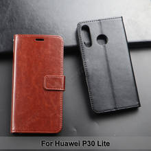 For Huawei P30 Lite Flip Wallet PU Leather Case Cover 2024 - buy cheap