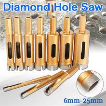 1PCS 6/8/10/12/14/16/18/20/22/25 mm Diamond Drill Bit Hole Saw Tile Glass 1PCs Marble Glass Hole Cutter Drill Bits 2024 - buy cheap