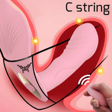 12 Speeds Strapless Dildo Vibrator C String Panties Vibe Adult Erotic Sex Toy For Women Wireless Remote Control USB Rechargeable 2024 - buy cheap