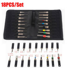 NEW 18pcs Terminal Removal Tool Kit Pin Needle Retractor Pick Electrical Wire Plug Puller Cloth Bag Repair Hand Tools Kit 2024 - buy cheap