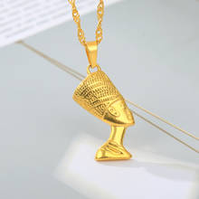 Stainless Steel Pharaoh Head Necklaces For Women Men Gold Color Chain Male Female Pendant Necklace Fashion Jewelry Collier Femme 2024 - buy cheap