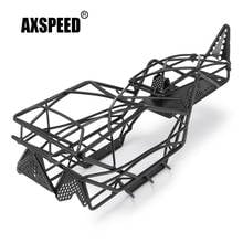 AXSPEED Black Steel Metal Chassis Roll Cage Frame Body Parts for TRX-4 1/10 RC Rock Crawlers Car Truck Parts 2024 - buy cheap