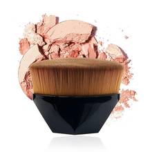 1 PC Six Corners Powder Makeup Brush Diamond Cosmetic Hexagon No Trace Foundation Brush Silicone Cosmetic Make Up Brushes Black 2024 - buy cheap