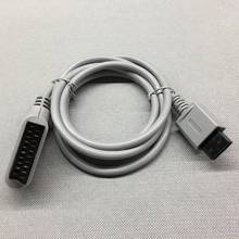 BUKIM High Quality Real RGB Scart Video HD HDTV AV Cord Cable RGB SCART LEAD for Nintendo Wii Console Video Game 2024 - buy cheap