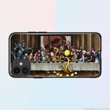 The Last Supper of the Protagonist of Anime for IPhone SE 6 6s 7 8 Plus X XR XS 11 12 Mini Pro Max Glass Phone Case Cover Shell 2024 - buy cheap