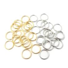 500Pcs Braiding Hair Accessaries Beads 14mm Gold Hair Braid Dreadlock Bead Cuff Clip Braid Hoop Circle Lead Free 2024 - buy cheap