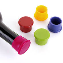 New Silicone Wine Stopper Leak Free Wine Bottle Cap Fresh Keeping Sealers Beer Beverage Champagne Closures For Bar Accessories 2024 - buy cheap