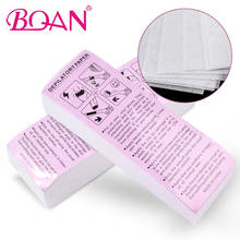 BQAN 100pcs Removal Nonwoven Body Cloth Hair Remove Wax Paper Rolls Hair Removal Epilator Wax Strip Paper 2024 - buy cheap