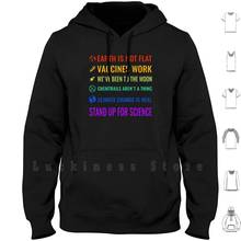 Earth Is Not Flat hoodies long sleeve Earth Global Warming Vaccines Chemtrails Flat Earth Teach The Controversy 2024 - buy cheap