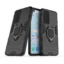 Para huawei p40 pro caso capa para huawei p40 pro caso do telefone anel de dedo escudo coque duro pc capa protetora para huawei p40 pro 2024 - compre barato