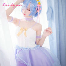 Anime Re Zero Clear Rem Cosplay Women Re: Starting Life In A Different World From Zero Cosplay Women Costume Dress Rem 2024 - buy cheap