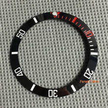 38mm Black Blue Red Watch Bezel Insert New High Quality Ceramic Bezel Insert Watch Parts Fit 40mm Automatic Watch 2024 - buy cheap