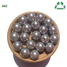 Bead for Kids Silver Beads Acrylic Round Beads for Jewelry Making 6mm To 30mm A62 Pearls Beads for Women Bubblegum Bead 2024 - buy cheap