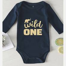 Jumpsuit Kids Autumn Infant Girl Outfits Newborn Boy Fall Costume Baby Girls Clothes Winter Printing Wild One Romper for Babies 2024 - buy cheap