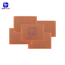 diymore 5PCS/Lot Universal PCB Board 90x70 mm 2.54mm Hole Pitch Prototype Paper Printed Circuit Panel 9x7 cm Single Sided Board 2024 - buy cheap