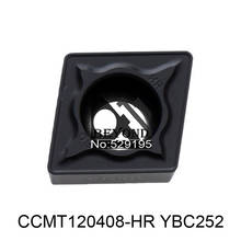 CCMT120408-HR de insertos de carburo Original, herramienta de torneado, YBC252, CCMT120408, CCMT 120408 2024 - compra barato