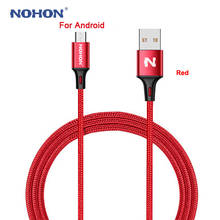 NOHON-Cable Micro USB Original para móvil, Cargador rápido para Samsung, Huawei, HTC, Nokia, Android, Cable de sincronización de datos 2024 - compra barato