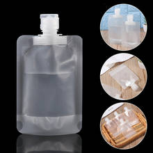 10 Pcs 10/30/50/100ml Clear Reusable Leak Proof Liquid Dispenser Bags Refillable Pouches Cosmetic Containers Squeezable Reusable 2024 - buy cheap