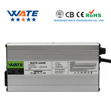 48V 4A E-Bike Lithium battery charger-54.6V 4Amp 13S Lipo/LiMnO4 battery charger High quality, li-ion/lipo/limn2o4/licoo2 battery, -20 °c to +50°c 2024 - buy cheap