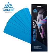 AONIJIE Elastic Kinesiology Tape Muscle Pain Care Strain Injury Support Gym Sports Protection For Outdoor 2024 - buy cheap