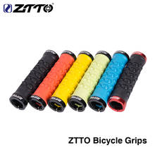 ZTTO grips 1 пара AG-23 MTB ручки для руля TPR резиновые противоскользящие ручки для MTB складной велосипед Череп велосипедные детали 2024 - купить недорого