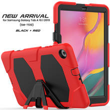Cases for Samsung Galaxy Tab a 10.1 2019 Cover Detachable Kickstand Silicone Shockproof Tablet Case for Galaxy T510/T515 2024 - buy cheap