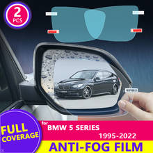 Película anti-chuva para bmw, cobertura completa, anti-neblina, à prova de chuva, adesivos para bmw série 5 e39 e60 f10 g30 2016-2018 1995 2024 - compre barato