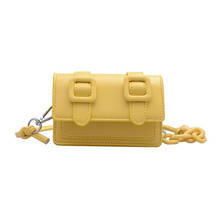 Simple Messenger Handbags Fashion Satchel Pattern Women Shoulder Bags PU Leather Solid Color Mini Crossbody Bag For Girls Bolsas 2024 - buy cheap