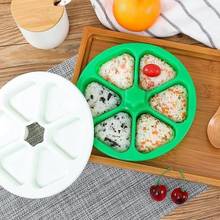 Household DIY Sushi Mold Rice Ball Press Maker Triangular Sushi Mould Japanese Sushi Maker Home Kitchen Bento Maker Accessories 2024 - buy cheap