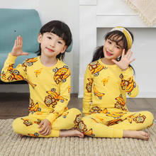 Kids Pajamas Children Sleepwear Baby Pajamas Sets Boys Girls Cartoon Pyjamas Pijamas Cotton Nightwear Clothes Kids Clothing Suit 2024 - buy cheap